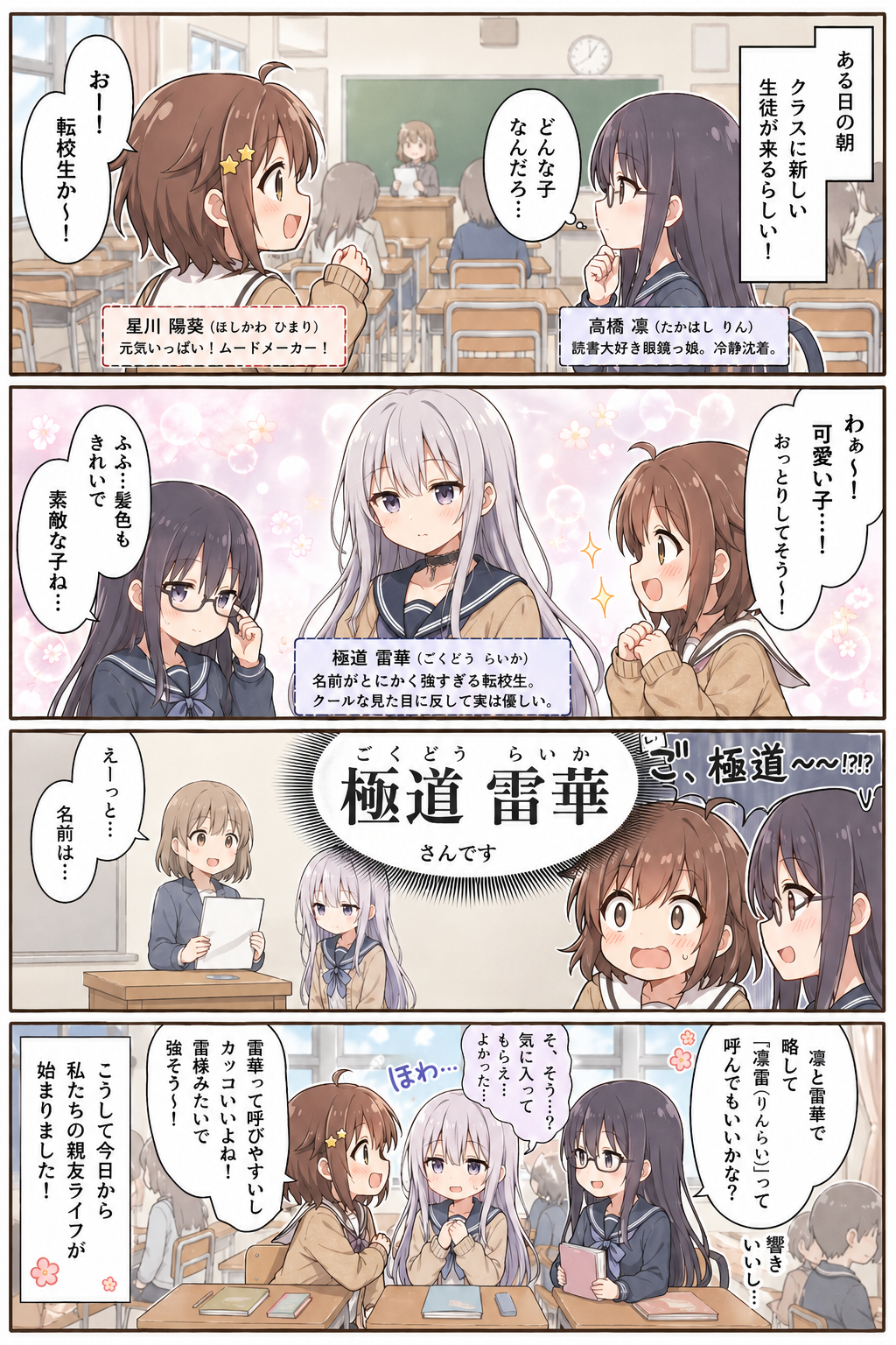 クラスメイトはカタギじゃない！？